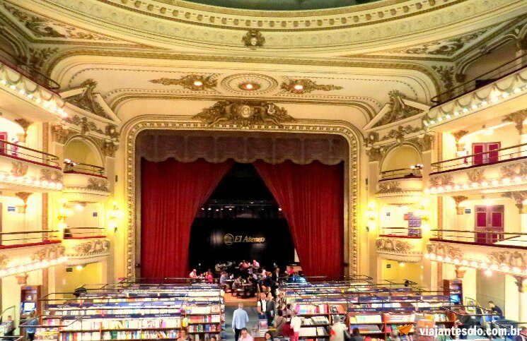 Livraria El Ateneo, uma das mais deslumbrantes do mundo
