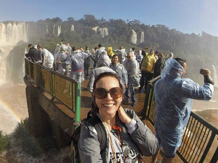 Cataratas do Iguaçu Passarela Denise Tonin Viajante Solo