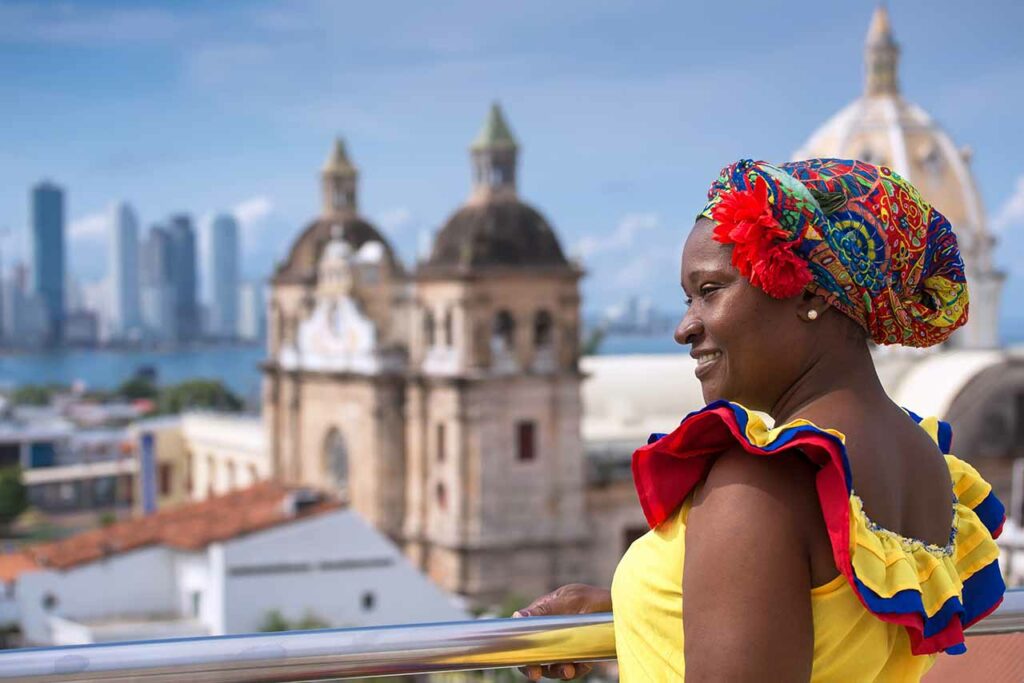 Países para viajar sozinha e sem passaporte: Cartagena, Colômbia