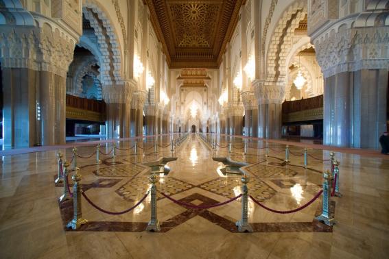 Mesquita Hassan II Sala Orações
