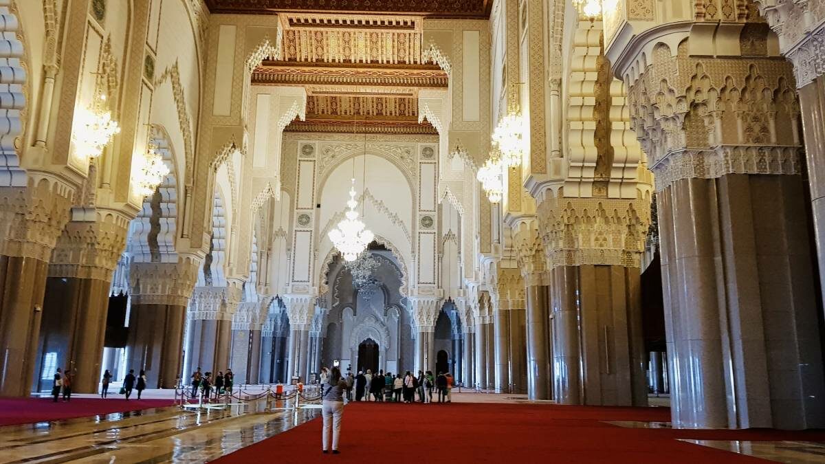 Mesquita Hassan II Sala Orações