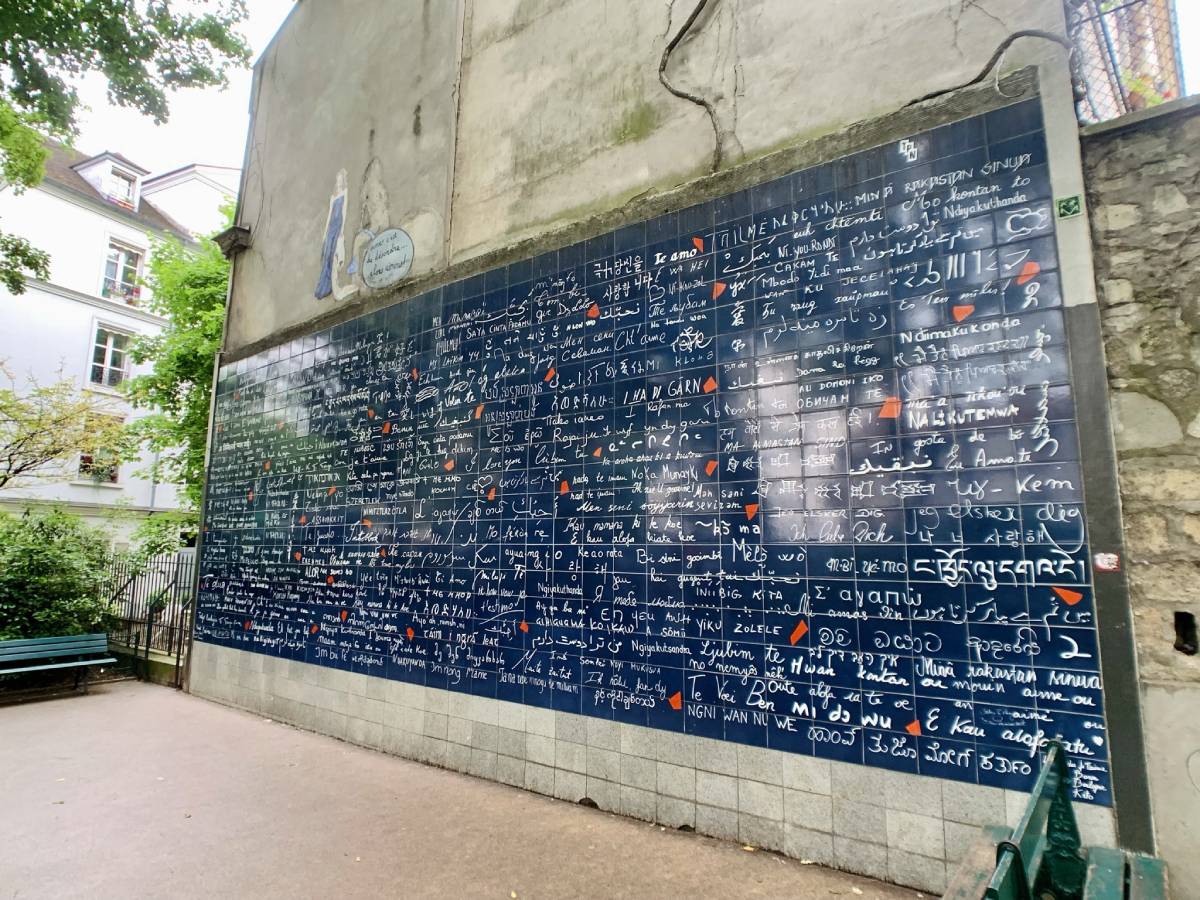 Muro dos Eu Te Amo em Paris