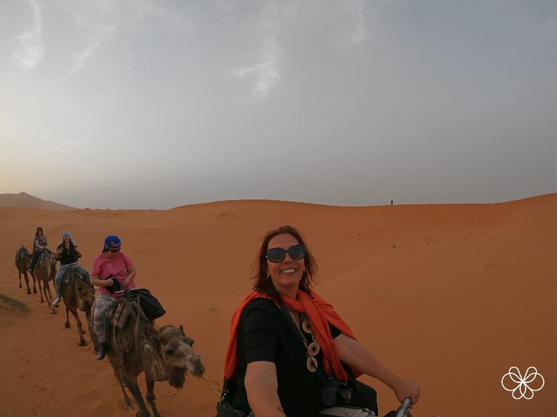 Passeio de Camelo até o Riad Cafe du Sud