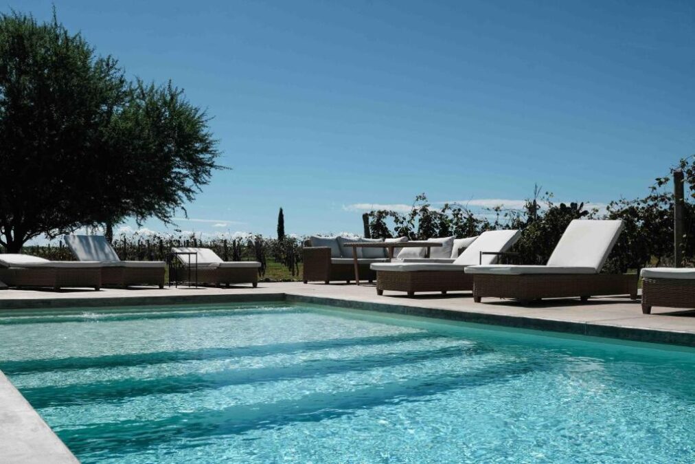 El Legado Wine Lodge piscina
