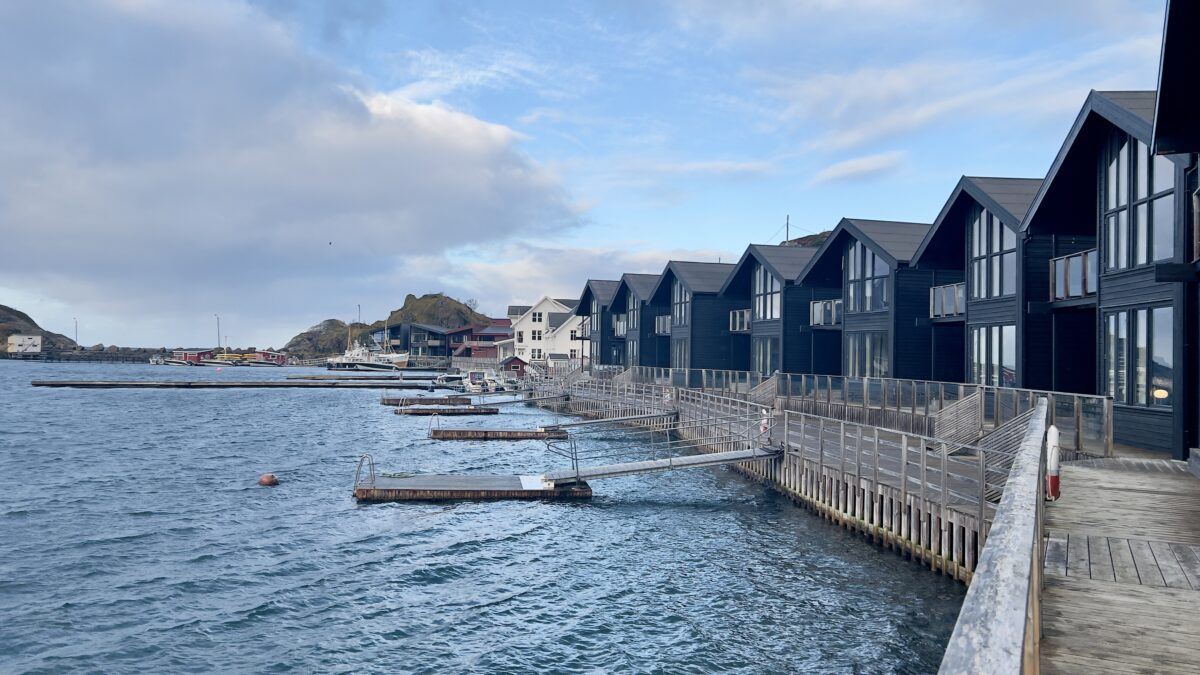 Hamn i Senja: hospedagem na Ilha de Senja com vista para o fiorde