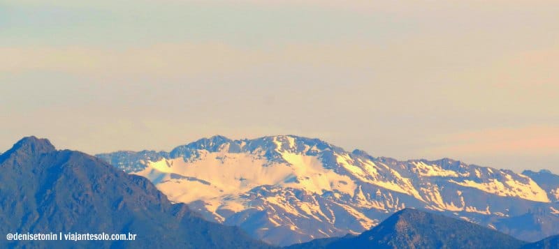 Cerro San Cristobal Vista Andes | Viajante Solo