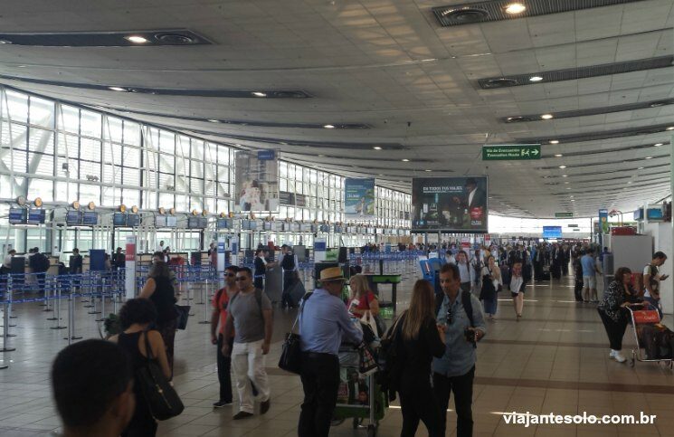 Como ir do aeroporto ao centro da cidade de Santiago
